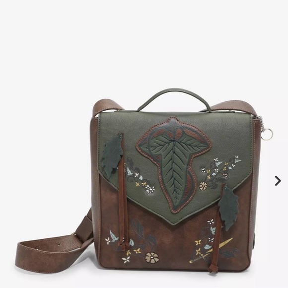 Her Universe Handbags - Her Universe The Lord Of The Rings Lorien Leaf Messenger Bag